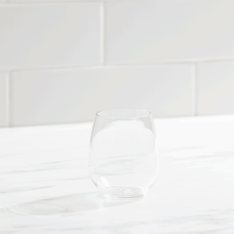 Unbreakable Stemless Wine Glass 500ml Set of 4 Kitchen Warehouse™